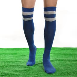 image-Blank version of football socks long tube