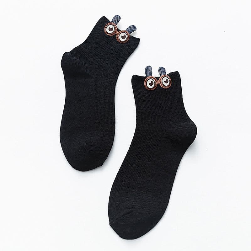 image-Big eyes socks women's tube socks
