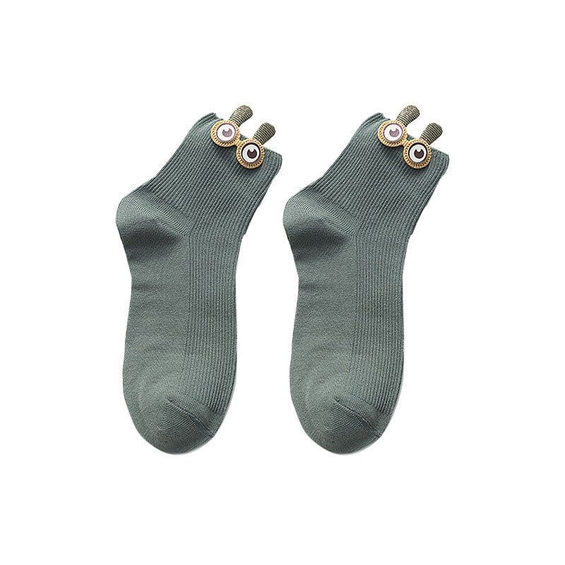 image-Big eyes socks women's tube socks