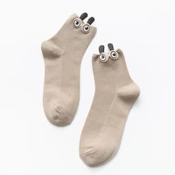 image-Big eyes socks women's tube socks