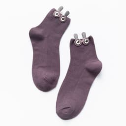 image-Big eyes socks women's tube socks