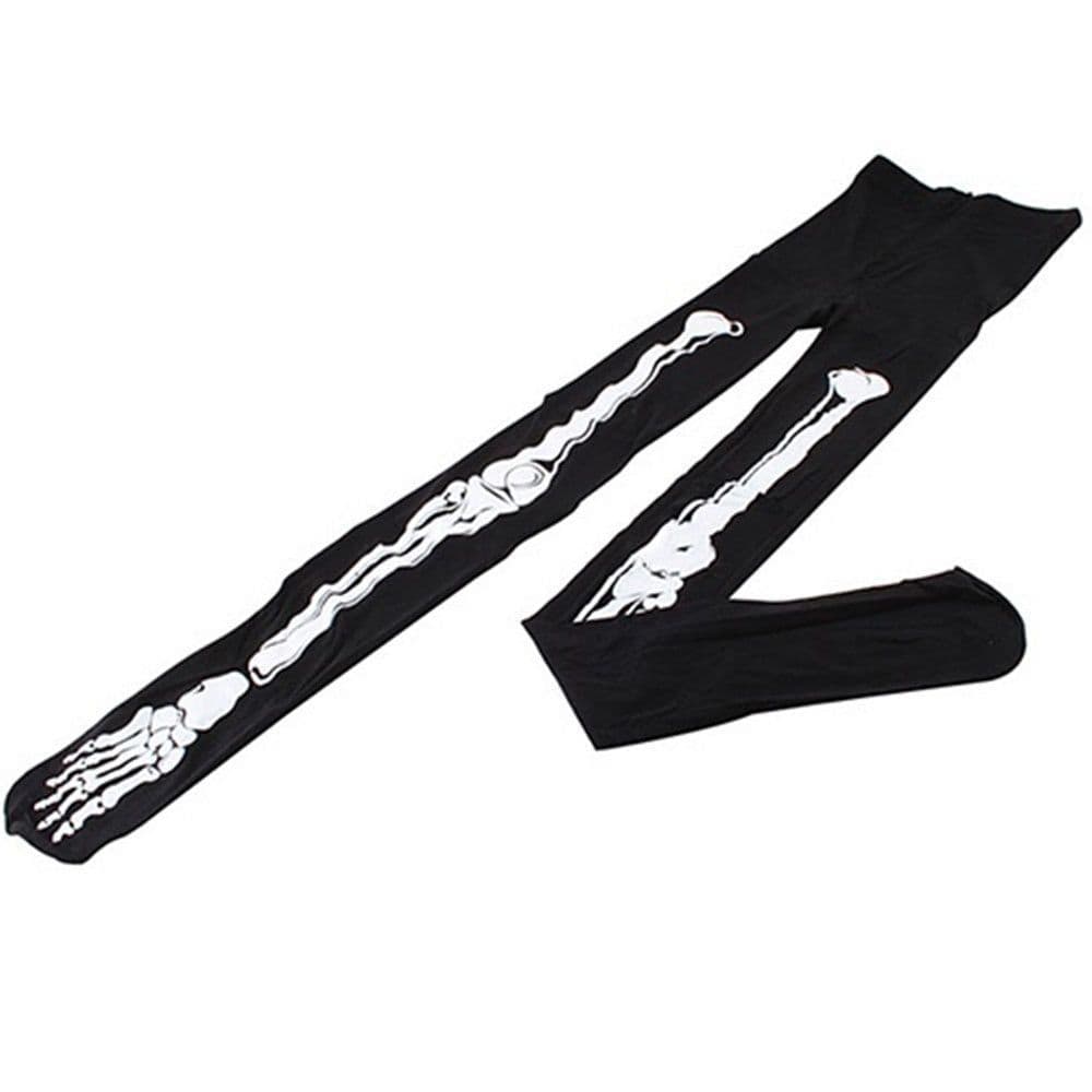 image-Halloween Prom Party Skull Stockings