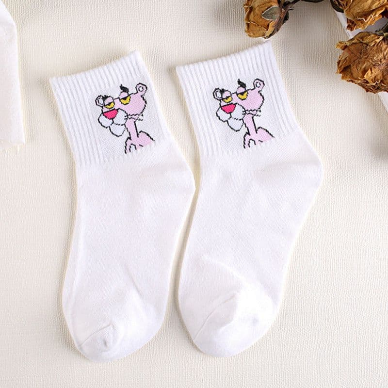 image-Cartoon cotton socks
