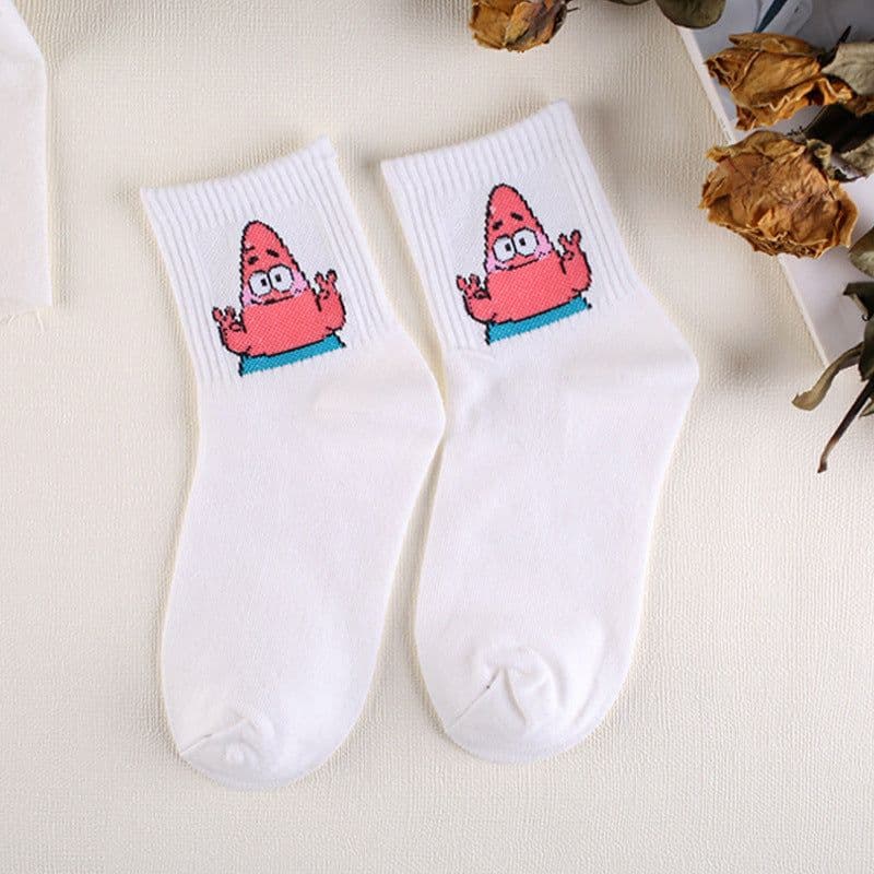 image-Cartoon cotton socks