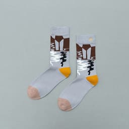 image-Retro Mid tube socks street art skateboard socks