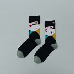 image-Retro Mid tube socks street art skateboard socks