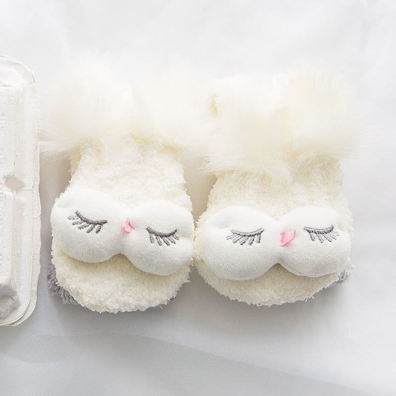 image-Coral fleece socks women sleep socks