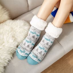 image-Christmas Socks Female Mid-tube Floor Socks