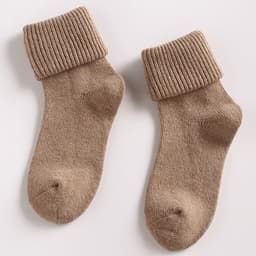 image-Ladies mid tube socks Ladies snow socks