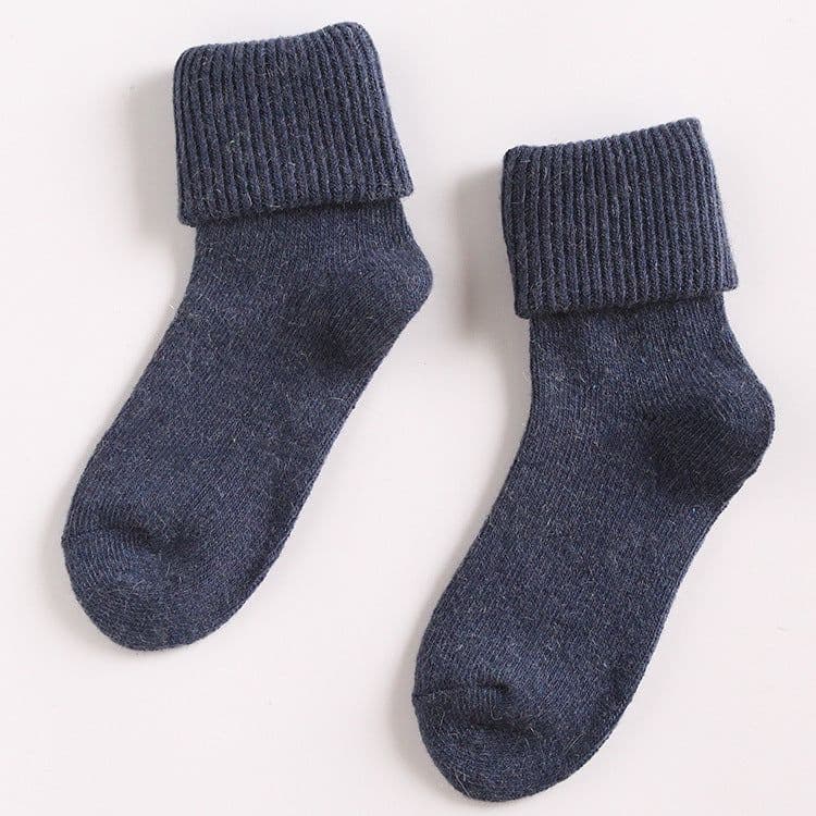 image-Ladies mid tube socks Ladies snow socks