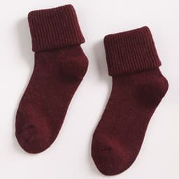 image-Ladies mid tube socks Ladies snow socks