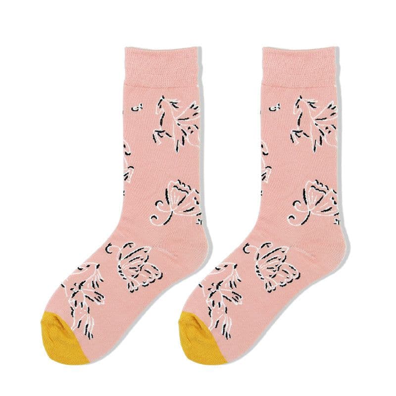 image-Stockings trendy sports socks mid-length socks