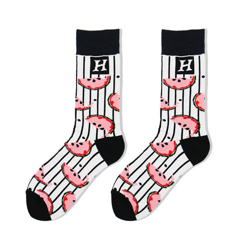 image-Stockings trendy sports socks mid-length socks