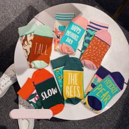 image-Sydney life illustration socks cotton socks women