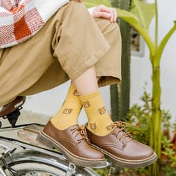 image-Cartoon socks women tube socks
