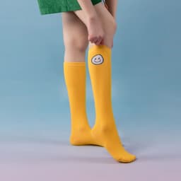 image-Socks women pure cotton stockings tube socks