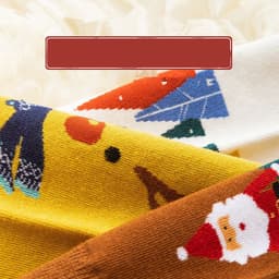 image-Christmas school style cute illustration stockings