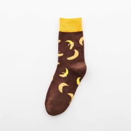 image-Fruit tube women's socks Jacquard cartoon Japanese women's socks