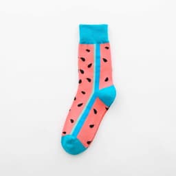 image-Fruit tube women's socks Jacquard cartoon Japanese women's socks