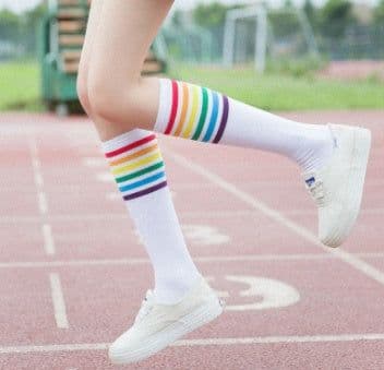 image-Spring and summer stockings knee stockings calf stockings