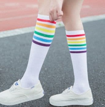 image-Spring and summer stockings knee stockings calf stockings