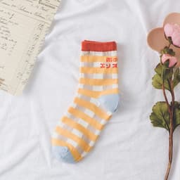 image-New Women's Socks Pure Cotton Creative Personality Tube Socks