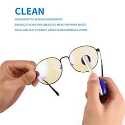 image-Practical Glasses Cleaner Eyewear Clean Brush Best Eyeglass Maintenance Vision Care Professional Sunglass Clean Glasses Tool