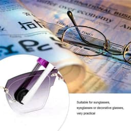 image-Practical Glasses Cleaner Eyewear Clean Brush Best Eyeglass Maintenance Vision Care Professional Sunglass Clean Glasses Tool