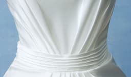 image-wedding dress bride married Korean version of the satin big tail studio wedding dress