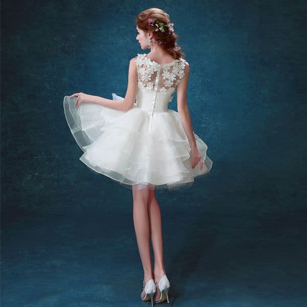 image-new bridesmaid dress, bride wedding short dress, toast, annual dress, presided over the performance
