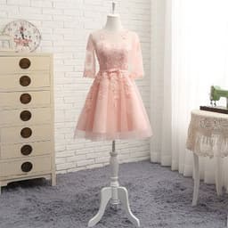 image-Wedding mid-length banquet evening dress