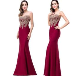 image-Fishtail bride toast costume