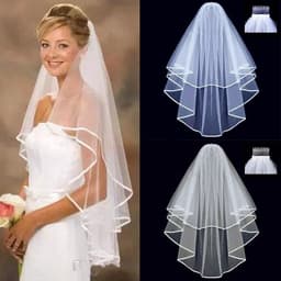 image-Bridal Knot Wedding Veil