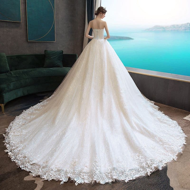 image-Going out Sasen light wedding dress
