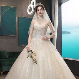 image-Going out Sasen light wedding dress