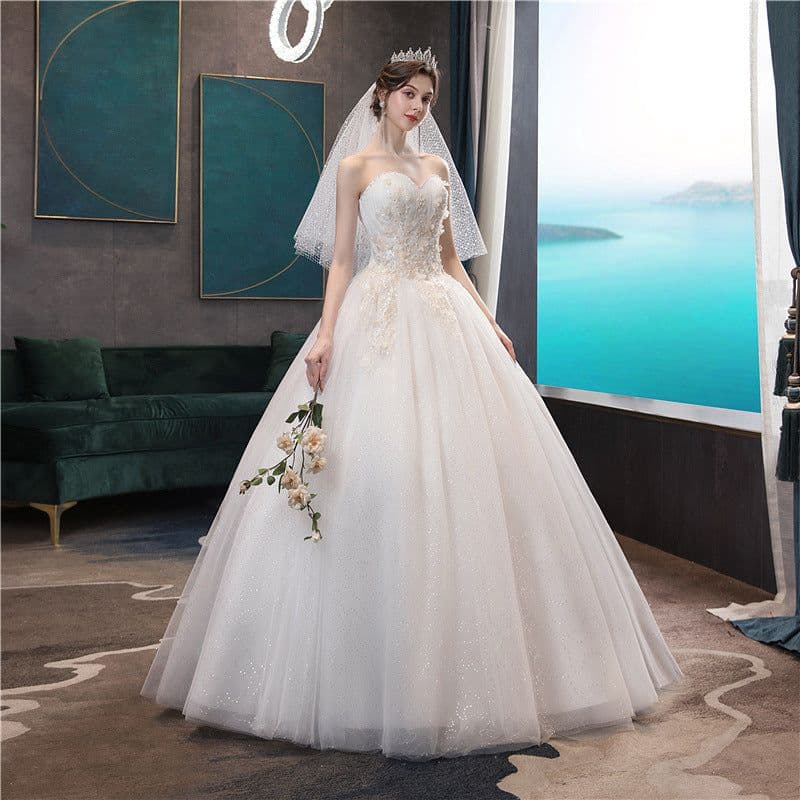 image-Going out Sasen light wedding dress