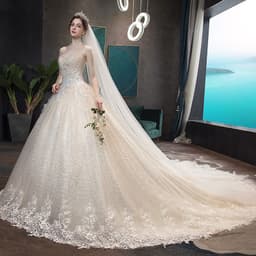 image-Going out Sasen light wedding dress