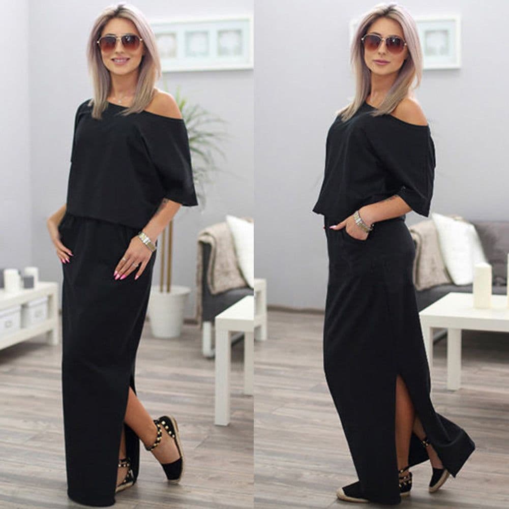 image-dress new summer dress for the summer women's European and American women's evening dress long skirt burst money wholesale
