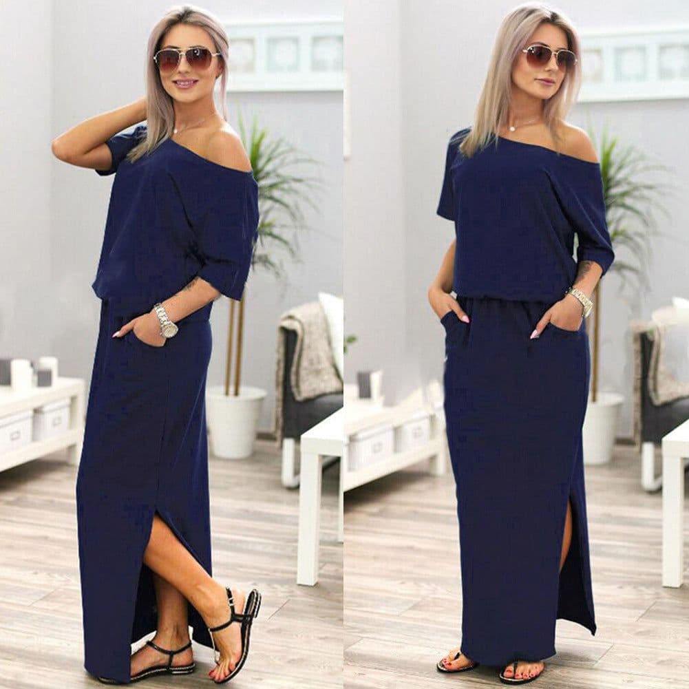 image-dress new summer dress for the summer women's European and American women's evening dress long skirt burst money wholesale