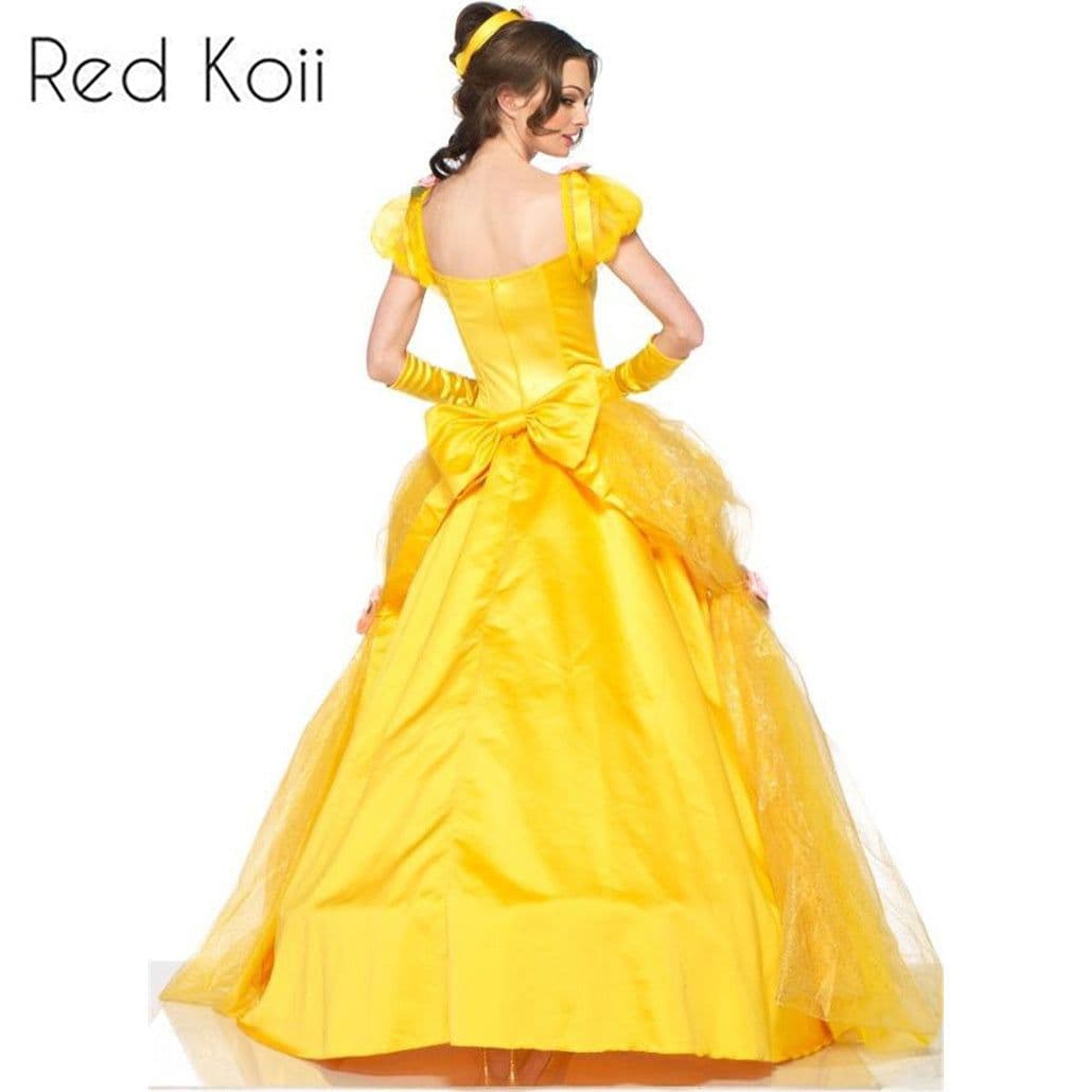 image-Masquerade Beauty and the Beast Bell Cosplay Evening Dress