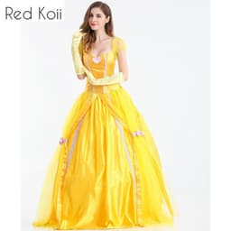 image-Masquerade Beauty and the Beast Bell Cosplay Evening Dress