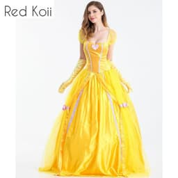 image-Masquerade Beauty and the Beast Bell Cosplay Evening Dress