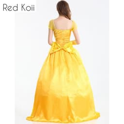 image-Masquerade Beauty and the Beast Bell Cosplay Evening Dress