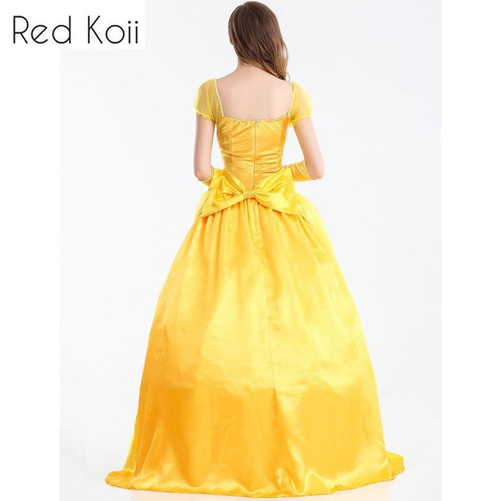 image-Masquerade Beauty and the Beast Bell Cosplay Evening Dress