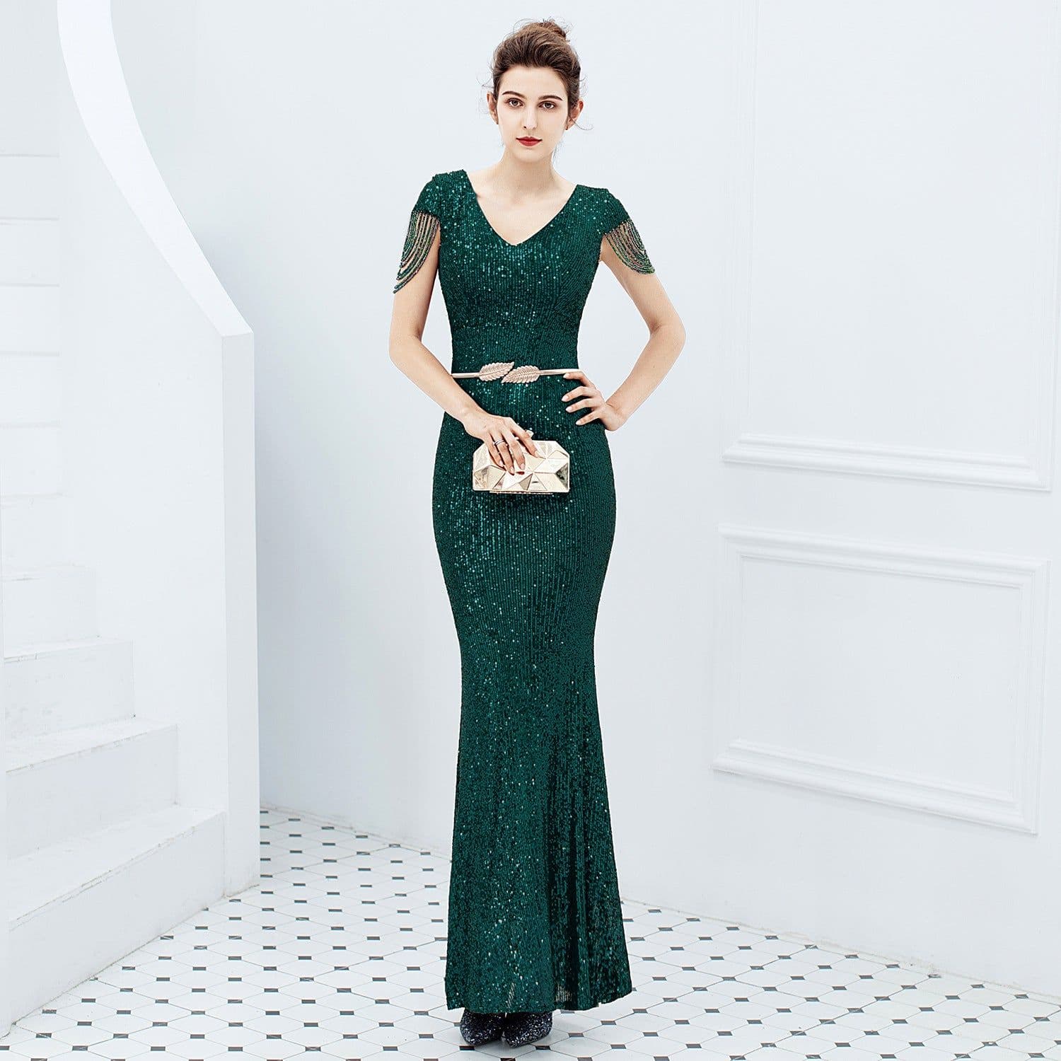 image-Gas Field Queen Fishtail Dress