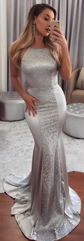 image-Sexy Halter Neck Backpack Hip Dress