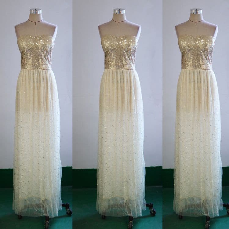 image-European and American sexy evening dress