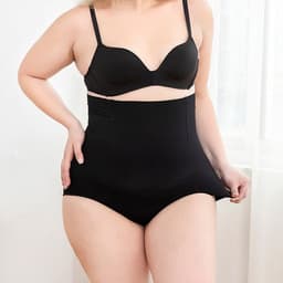 image-New Silicone Design Breathable High-Waisted Shaping Panties