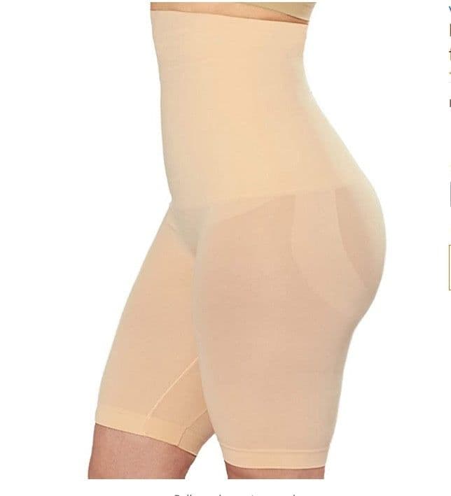 image-High Waist Plastic Non-slip Boxer Pants