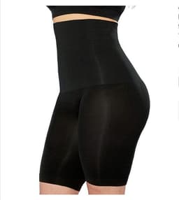 image-High Waist Plastic Non-slip Boxer Pants